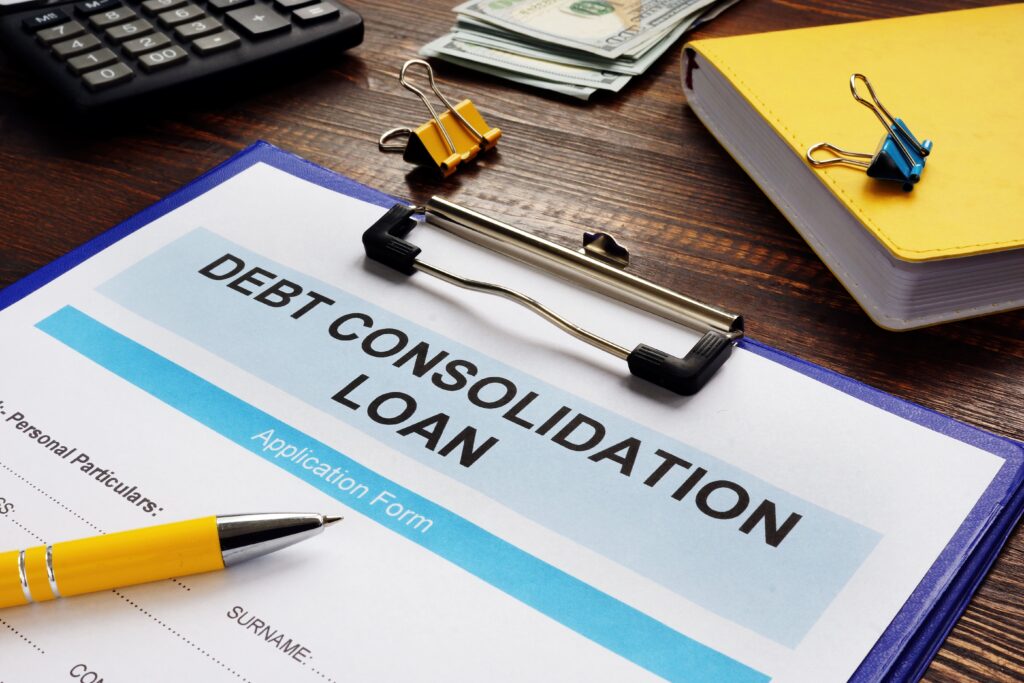 types of debt consolidation loans